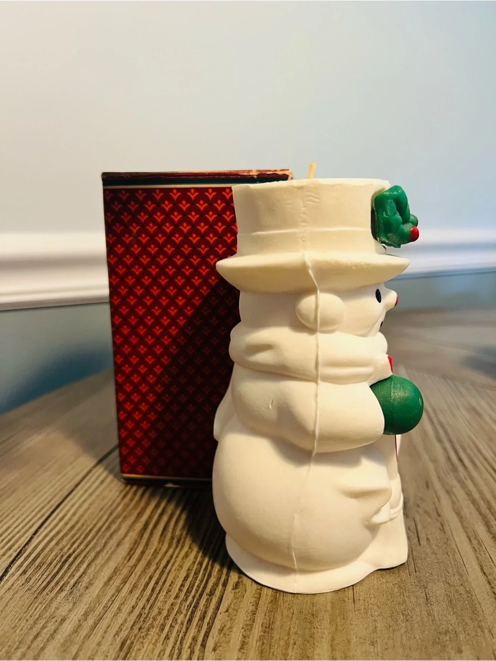 Vintage Avon Mr. Snowlight Bayberry Snowman Candle – Original Box